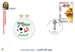 Algeria FDC 1888 Coupe D'Afrique Des Nations Football 2021 Africa Cup Of Nations Soccer CAF Algérie Algeria - Coupe D'Afrique Des Nations