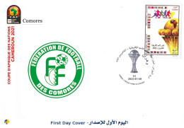 Algeria FDC 1888 Coupe D'Afrique Des Nations Football 2021 Africa Cup Of Nations Soccer CAF Comores Comoros - Coupe D'Afrique Des Nations