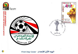 Algeria FDC 1888 Coupe D'Afrique Des Nations Football 2021 Africa Cup Of Nations Soccer CAF égypte Egypt - Afrika Cup