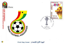 Algeria FDC 1888 Coupe D'Afrique Des Nations Football 2021 Africa Cup Of Nations Soccer CAF Ghana - Coupe D'Afrique Des Nations