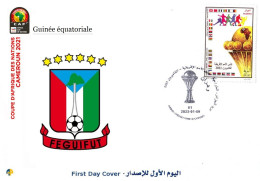 Algeria FDC 1888 Coupe D'Afrique Des Nations Football 2021 Africa Cup Of Nations Soccer CAF Guinée équatoriale - Copa Africana De Naciones