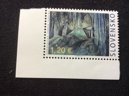 YT 770 ** 2019 Slovaquie Grotte Et Stalactites Demanovska Ladova Jaskyna - Unused Stamps