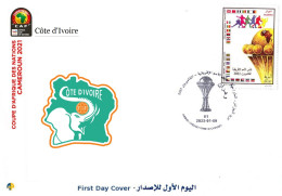 Algeria FDC 1888 Coupe D'Afrique Des Nations Football 2021 Africa Cup Of Nations Soccer CAF Côte D'ivoire - Coupe D'Afrique Des Nations