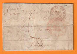 1847 - Lettre Amicale De 3 Pages Serrées De SABERO, Leon Vers COLY Par MONTPAN, Dordogne, France - ...-1850 Vorphilatelie
