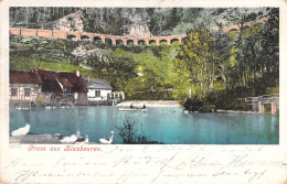 Blaubeuren - See,Mühle Gel.1903 AKS - Blaubeuren