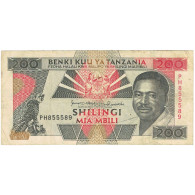 Billet, Tanzanie, 200 Shilingi, 1993, KM:25b, TB - Tanzania