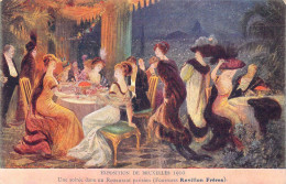 BELGIQUE - Exposition De Bruxelles 1910 - Une Soirée Dans Un Restaurant Parisien - Carte Postale Ancienne - Universal Exhibitions