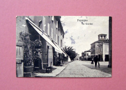 Delcampe - Cartolina Formigine Via Giardini Animata Viaggiata 1910 - Modena