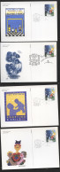 UX315 4 Postal Card ADOPTION FDC 2000 - 1981-00