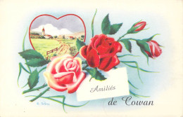 BELGIQUE - Houffalize - Amitiés De Cowan - Carte Postale Ancienne - Houffalize