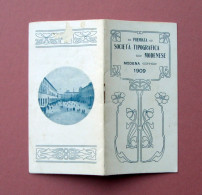 Calendarietto Modena 1909 Società  Tipografica Modenese - Other & Unclassified