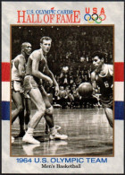 UNITED STATES 1991 - U.S. OLYMPIC CARDS HALL OF FAME # 57 - OLYMPIC GAMES TOKYO '64 - MEN'S BASKETBALL TEAM - FINAL - G - Altri & Non Classificati