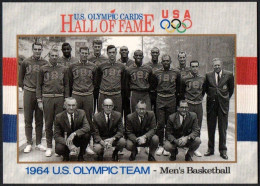 UNITED STATES 1991 - U.S. OLYMPIC CARDS HALL OF FAME # 59 - OLYMPIC GAMES TOKYO '64 - MEN'S BASKETBALL TEAM - ROSTER - G - Other & Unclassified