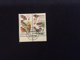 2020 : Paire Yvert 954/955 Oblitéré  Oiseaux Chanteurs E Passereau Eu Moineau Bruant - Used Stamps