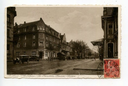 France 1930 Postcard Saint Louis, Haut-Rhin - La Frontiere Franco-Swisse; Scott 242 - 90c. Marcelin Berthelot - Saint Louis