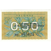 Billet, Lituanie, 0.50 Talonas, 1991, KM:31a, NEUF - Litauen