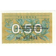 Billet, Lituanie, 0.50 Talonas, 1991, KM:31a, NEUF - Lituanie