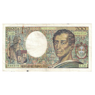 France, 200 Francs, Montesquieu, 1992, E.125646278, TB+, Fayette:70.12b, KM:155b - 200 F 1981-1994 ''Montesquieu''