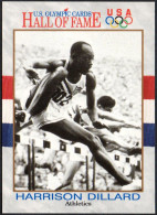 UNITED STATES 1991 - U.S. OLYMPIC CARDS HALL OF FAME # 15 - 1948 / 1952 OLYMPIC GAMES - ATHLETICS - HARRISON DILLARD - G - Other & Unclassified
