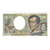 France, 200 Francs, Montesquieu, 1994, B.158328118, SUP, Fayette:70/2.1, KM:155f - 200 F 1981-1994 ''Montesquieu''