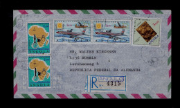 Sp9789 ANGOLA Afric "ANDULO Date-pmk Avions TAP Aviation Minerals (estromatólitos) Mineralogy Mechanic Lands 1973 Rumeln - Autres & Non Classés