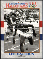 UNITED STATES 1991 - U.S. OLYMPIC CARDS HALL OF FAME # 81 - LEE CALHOUN - 110 M. HURDLES  OLYMPIC WINNER 1956 / 1960 - G - Altri & Non Classificati