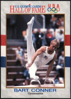 UNITED STATES 1991 - U.S. OLYMPIC CARDS HALL OF FAME # 82 - BART CONNER - GYMNASTICS - OLYMPIC WINNER 1984 - G - Other & Unclassified