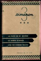 Collection : Trio. Tome 3. Voir Titres Sur Scan (G. Simenon) 1957 - Auteurs Belges