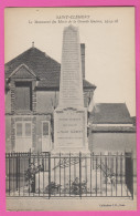 D89 - SAINT CLÉMENT - LE MONUMENT DES MORTS DE LA GRANDE GUERRE 1914-18  - Saint Clement
