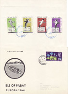 ISLE OF PABAY 1964 EUROPA  FDC - 1964