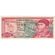 Billet, Mexique, 20 Pesos, 1977, 1977-07-08, KM:64d, TTB - Mexique