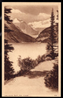 CANADA(1930) Lake Louise. Mountains. 2 Cent Postal Card With Sepia Photographic Illustration. - 1903-1954 Rois