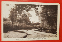 CPA -  Le Littoral - Valmont -(Seine-Inf) - L'Abbaye - Le Parc - Valmont