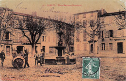 Carces - Place Marceau   - Tonneliers -CPA °J - Carces