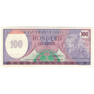 Billet, Suriname, 100 Gulden, 1985, KM:128b, NEUF - Surinam