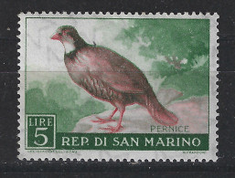 San Marino MNH : Patrijs Partridge Perdrix Perdiz Pernice Vogel Bird Ave Oiseau - Perdrix, Cailles