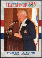 UNITED STATES 1991 - U.S. OLYMPIC CARDS HALL OF FAME # 75 - ROBERT KANE - USOC PRESIDENT - G - Andere & Zonder Classificatie