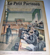 Le Crime D’AIX-LES-BAINS – Les Accusés à La Cour D’Assises De CHAMBERY »» In « Le Petit Parisien Raire Illustré » --> - Le Petit Parisien