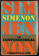 LE CONFESSIONNAL (G. Simenon) 1966 - Belgian Authors