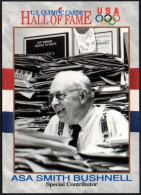 UNITED STATES 1991 - U.S. OLYMPIC CARDS HALL OF FAME # 78 - ASA SMITH BUSHNELL - USOC SECRETARY 1945-1965 - G - Otros & Sin Clasificación