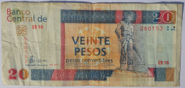 Cuba 20 Pesos Convertibles CUC 2006 VF - Cuba