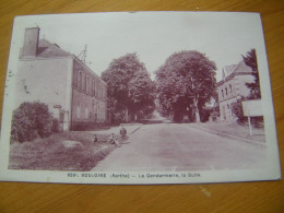 CPA - Bouloire (72) - La Gendarmerie - La Butte - 1952 - SUP (HD 28) - Bouloire