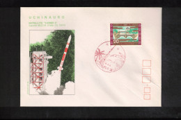 Japan 1974 Uchinoura - Satellite TANSEI 2 Interesting Cover - Azië