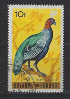 Burundi Used ; Pauw Peacock Paon Peafowl Congopauw Vogel Bird Ave Oiseau - Pauwen