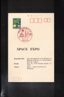 Japan 1979 SPACE EXPO Interesting Postcard - Asia