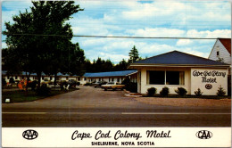 Canada Nova Scotia Shelburne Cape Cod Colony Motel - Autres & Non Classés