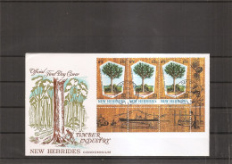Nouvelle -Hébrides - Arbres ( FDC De 1969 à Voir) - Briefe U. Dokumente