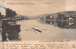 BELGIQUE - DINANT - La Meuse En Amont - Carte Postale Ancienne - Dinant