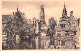 BELGIQUE - BRUGES - Quai Du Rosaire - Carte Postale Ancienne - Brugge