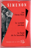 Collection : Trio. Tome 7. Voir Titres Sur Scan (G. Simenon) 1960 - Autori Belgi